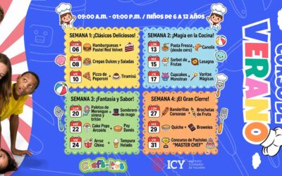 ¡Las vacaciones más deliciosas! Descubre el Curso de Verano Chefsitos en ICY